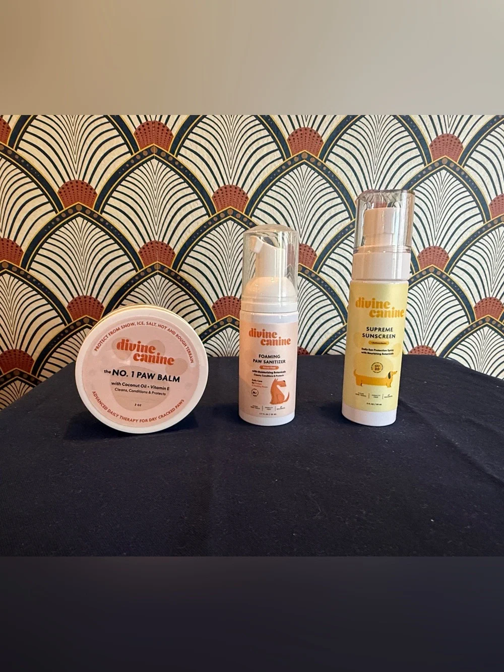 Divine Canine Summer Essentials Dog Kit Sunscreen Paw Balm Sanitizer New
